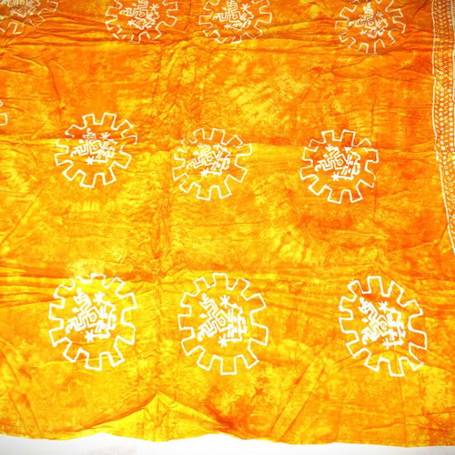 Handmade Batik Pareo Silk and Cotton Blend 1.70x1.15m Scarf SAR113
