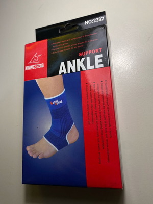 Cotton ankle support new, pack of 1 pair