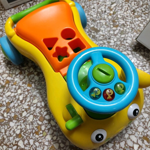 ELC toy car used, missing shapes