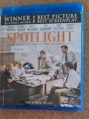Spotlight Όλα στο Φως Blu-ray μεταχειρισμένο με ελληνικούς υπότιτλους