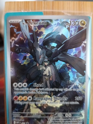 Pokemon Ns Zekrom Promo card mint sealed