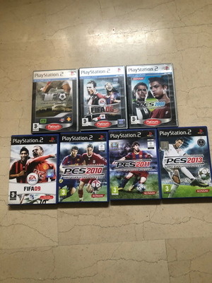PlayStation 2 игри употребявани, комплект от 7
