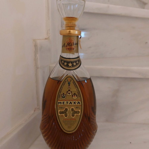 Metaxa 5 stars collectible sealed with 90% content