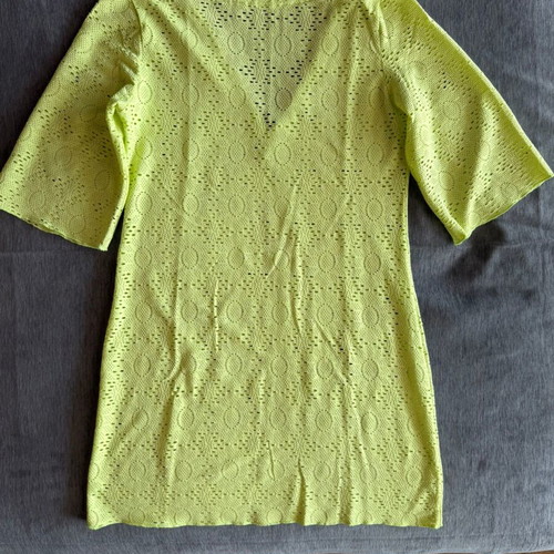Calzedonia lime beach dress size S like new