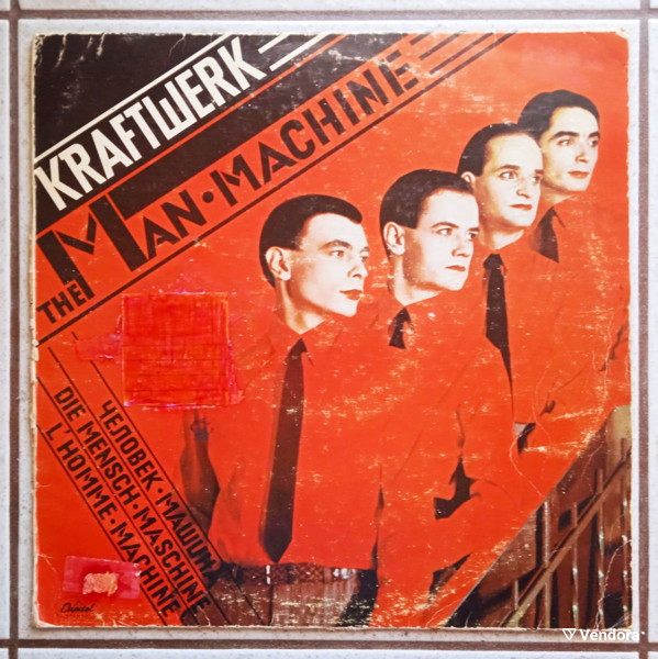  KRAFTWERK  -  The Man Machine (1978) diskos viniliou Electronic, Electro-Pop.