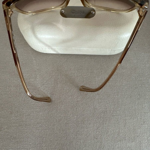 Chloe sunglasses CL2201 like new, beige and brown