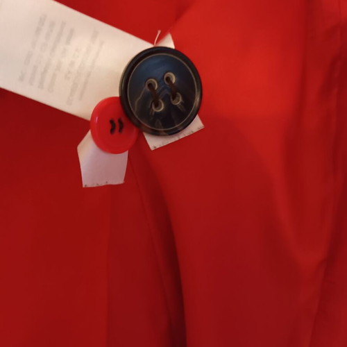 Stefanel wool coat like new, red and orange, size S