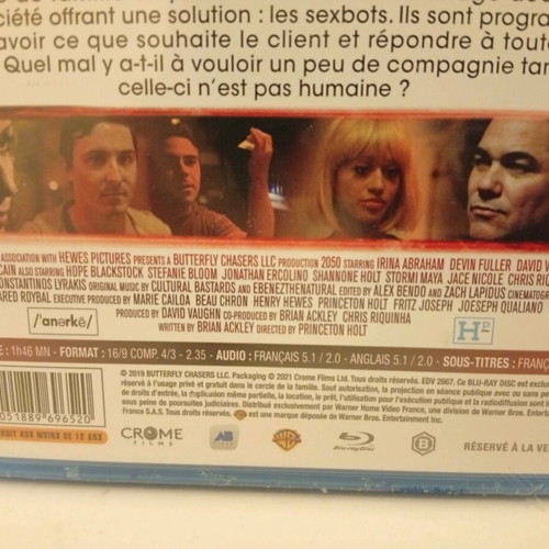 2050 Blu-Ray new, dystopian sci-fi drama with subtitles