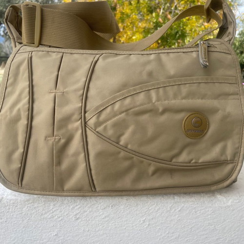 Citybag crossbody bag used with zipper needing replacement