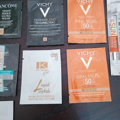 Samples of creams and colognes fragrance 23 pieces new