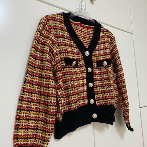 Pullover like new, colorful, size S