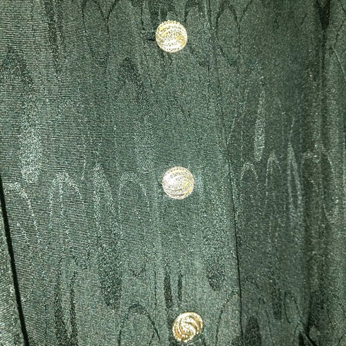 Evening coat like new, elegant with gold buttons, size L