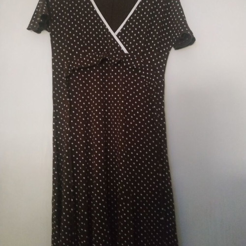 Dress brown color, size free size 2 new