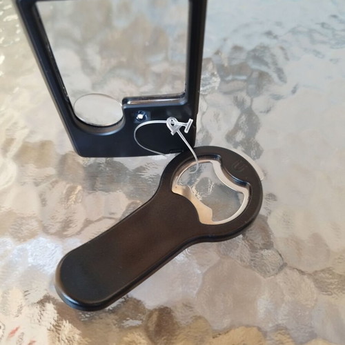 Magnifying glass with LED and opener new unused