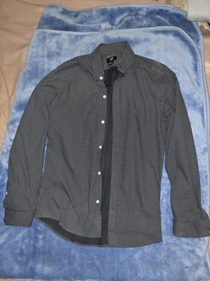 H&M Medium Shirt like new, white and blue