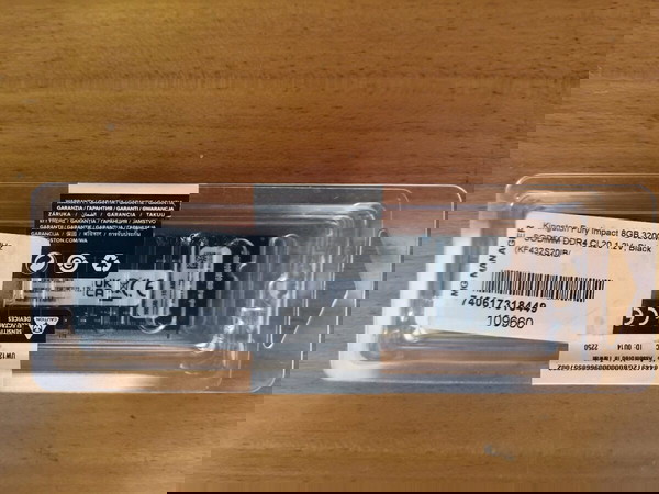 Kingston Fury Impact 8GB (1X8GB) DDR4 RAM 3200MHz SoDimm