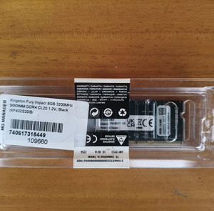 Kingston Fury Impact 8GB (1X8GB) DDR4 RAM 3200MHz SoDimm