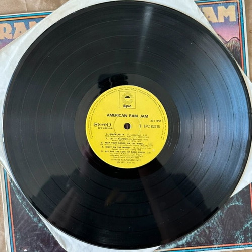 Ram Jam Vinyl LP Album Used, Original Press, Metal