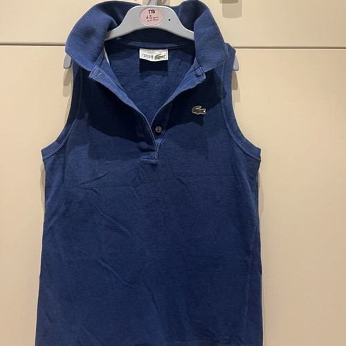 Lacoste women's top size 38 like new, blue