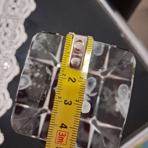 Glass table decoration like new