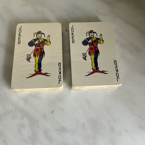 Dunhill playing cards new, sealed