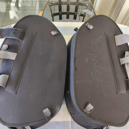 GIVI Cordura side bags 40 L used, waterproof