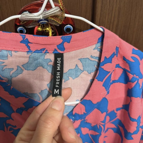 Floral short sleeve shirt, multicolor