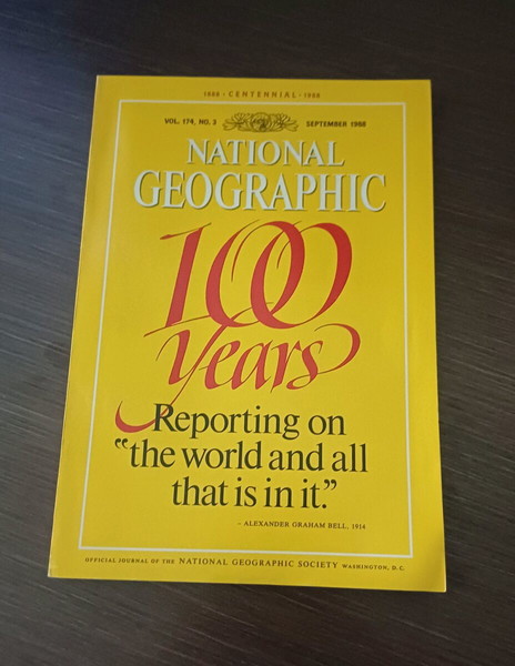 περιοδικό National geographic επετειακό 100 χρόνων