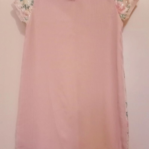 Mayoral short-sleeve shift dress for 16 years old, like new, multicolor
