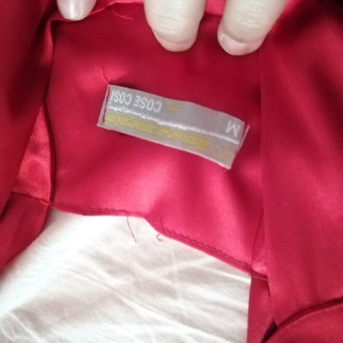 Formal dress red like new, size M