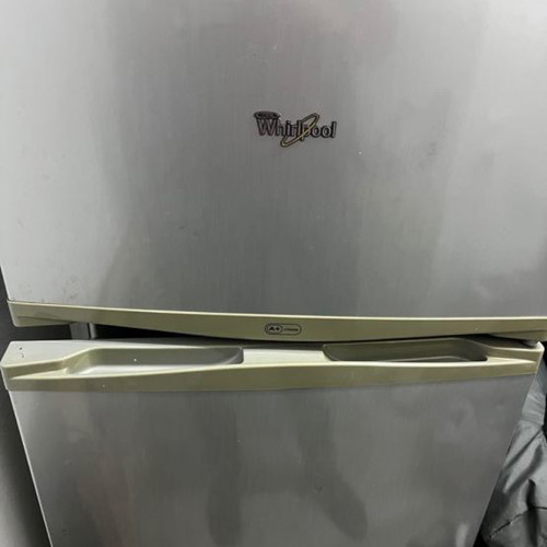 Ψυγείο Whirlpool μεταχειρισμένο, ανθρακί, διαστάσεις 144x55x60 cm, ενεργειακή κλάση Α+