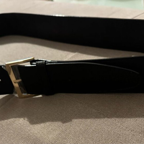 Balmain bag strap new with large gold logo