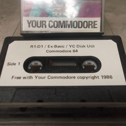 Cassette for Commodore 64 computer program R1 D1 EX - BASIC used, 1980s