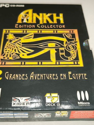 Ankh Collector's Edition PC used, 2 adventure games