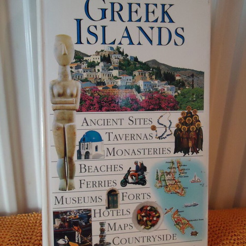 Tourist guide of Greek islands new, English Italian edition