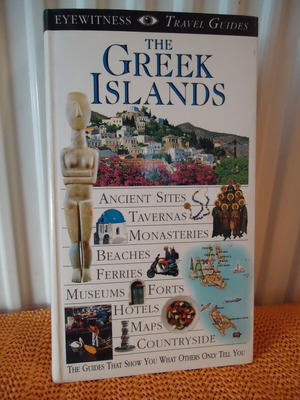 Tourist guide of Greek islands new, English Italian edition