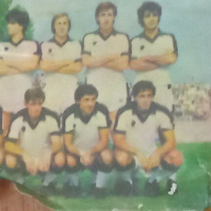 Χαρτάκι Ντογιακός ΠΑΟΚ 1981/82 μεταχειρισμένο, αποκολλημένο