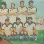 Χαρτάκι Ντογιακός ΠΑΟΚ 1981/82 μεταχειρισμένο, αποκολλημένο