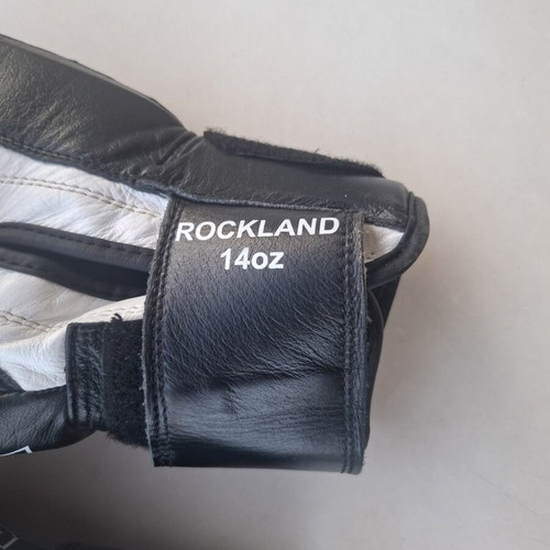 Benlee Rocky Marciano Leather Sparring Set 14oz Gloves & L/XL Shin Guards like new
