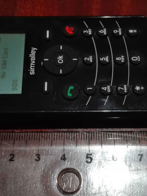 Simvalley PICO RX-80 mobile phone like new, black, compact