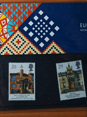 Royal Mail Presentation Pack Stamps 1990 Europa κλειστό καινούργιο