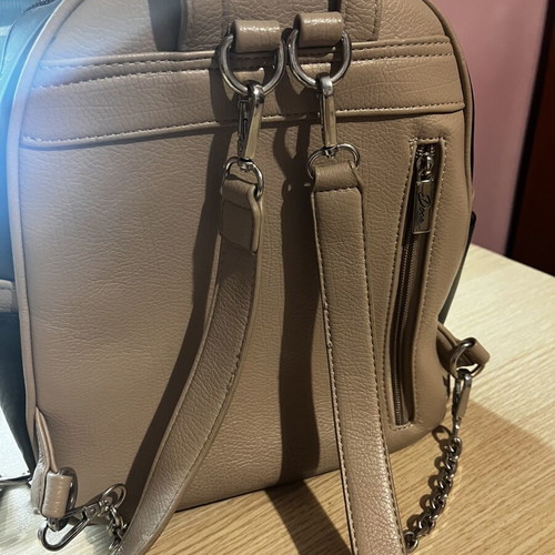 Doca backpack like new, black and beige