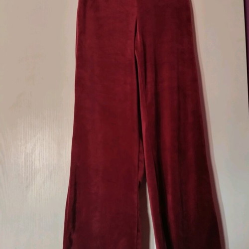 Velveteen pants like new, one size, made in Italy