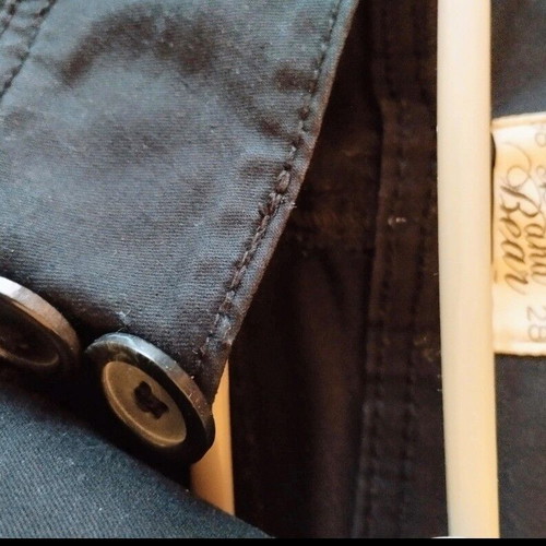 Bull and Bear slim fit pants black like new, size S