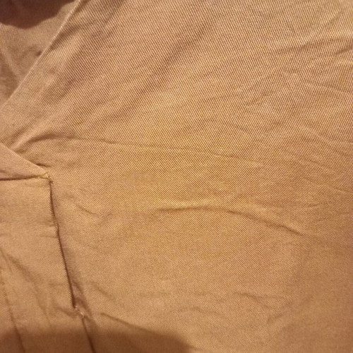 Zuiki blouse like new, brown and gold