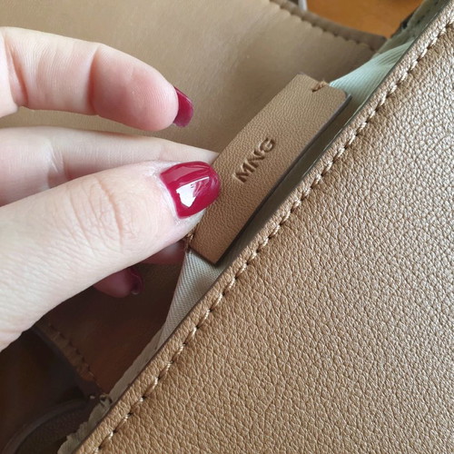 Mango brown bag used, crossbody