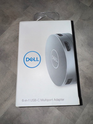Dell 6 in 1 USB-C Multiport Adapter new