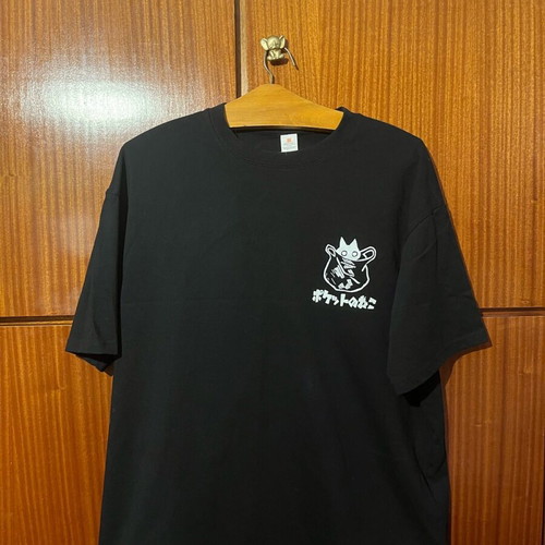 Men's cotton t-shirt 2XL black like new