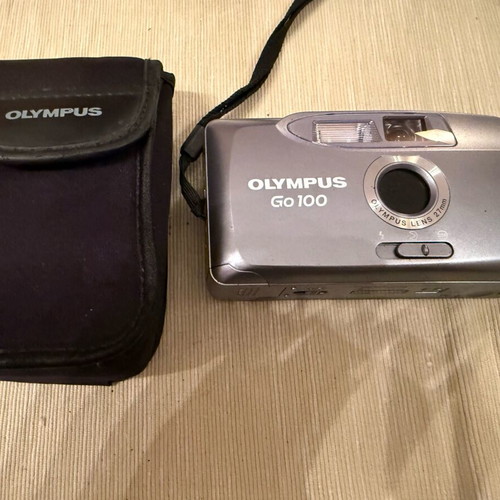 Olympus Go 100 silver used camera