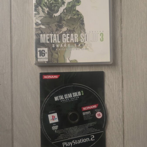 Metal Gear Solid 3 Snake Eater PlayStation 2 used